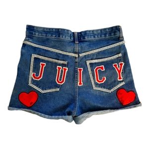 Forever 21 "Juicy" Denim Shorts Size 28